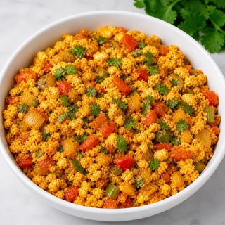 Paneer Bhurji (Revuelto de Queso Indio)