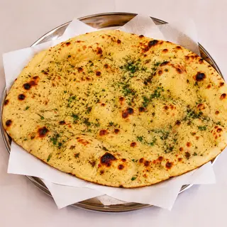 Garlic Naan (Pan indio con ajo)