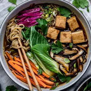 Ramen Vegano con Heura