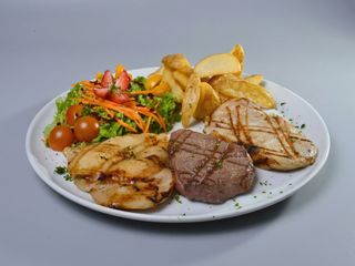 Plato mixto de pollo