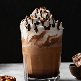 Batido helado de chocolate