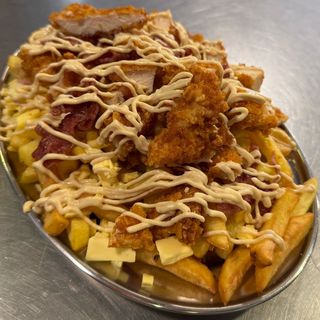 Papas chicken crunchy