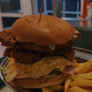Hamburguesa chicken crunchy