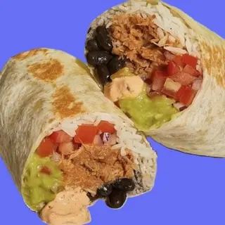 Burrito de lomo desmechado