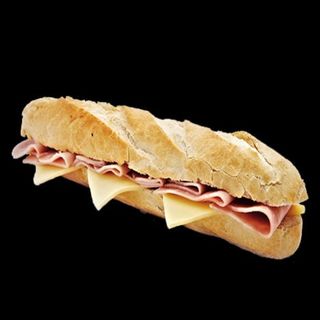 Bocadillo Vegetal Jamón Dulce Con Queso