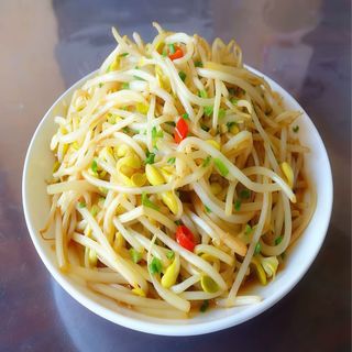 90. Brotes De Soja Salteados