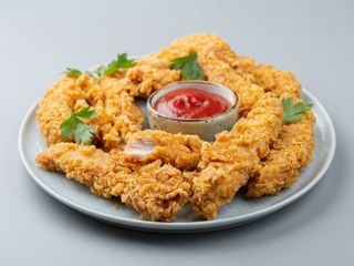 Tiras de pollo estilo kentucky