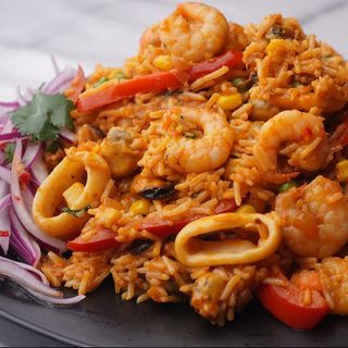 Arroz con mariscos
