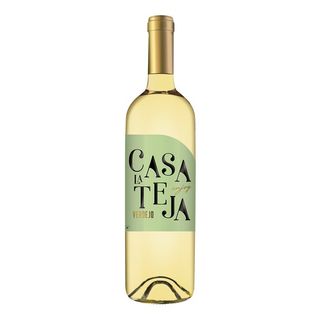 Botella de Vino Blanco. D.O. La Mancha