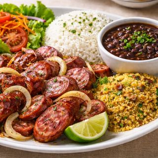 Samba brasileña de Calabresa (chorizo brasileño)