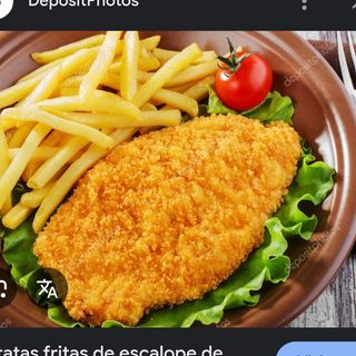 Pollo Frito Con Patata