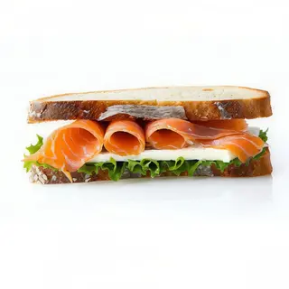 Bocadillo Entero De Salmón