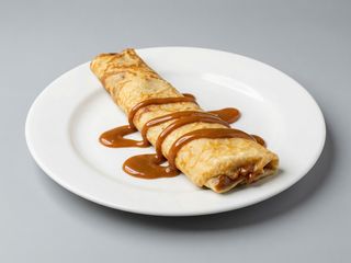 Panqueque Con Dulce De Leche