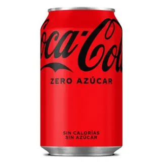 Coca-Cola Zero Azúcar Lata.