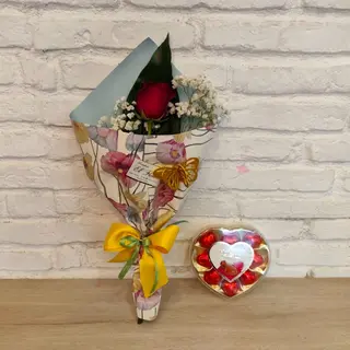 1 Rosa Con Bombones