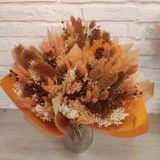 Ramo De Flor Seca En ocres. 