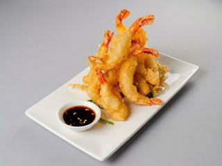 Langostinos Fritos Rebozados