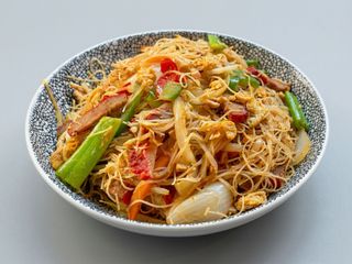 53. Fideos De Arroz Con Verduras