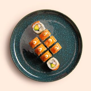 124. Uramaki California spicy langostino (8 uds.)