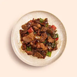 235. Teppanyaki gyuniku en pimienta negra