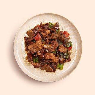 235. Teppanyaki gyuniku en pimienta negra