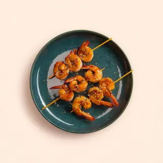 212. Yakitori de gambas (3 uds.)