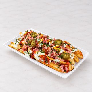 Patatas Tejanas Bravas