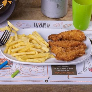 Pechuguitas con patatas