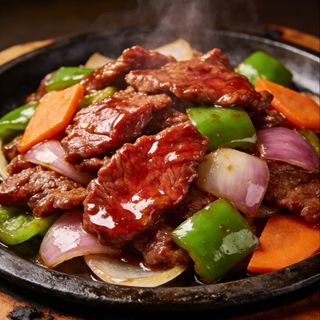 116. Plato De Ternera En Fuente Quemada