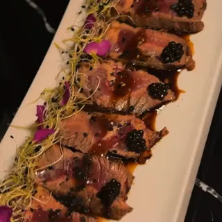 Tataki de vaca rubia Madurada