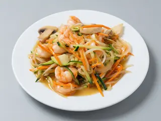 A77. Gambas Con Verduras