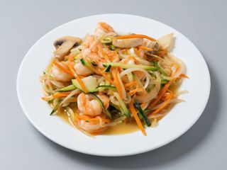 A77. Gambas Con Verduras