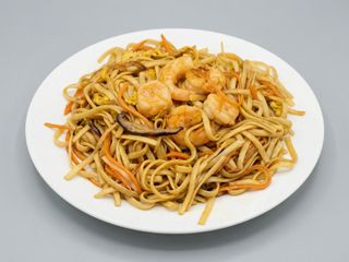 A29. Tallarines Fritos Con Gambas