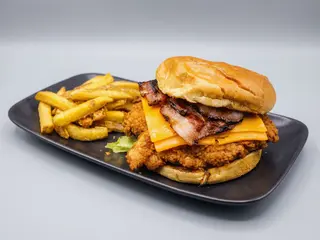 Hamburguesas La chicken crunch