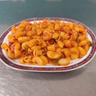 Macarrones con salsa