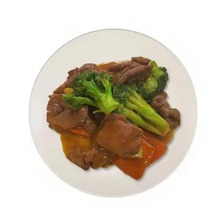 Ternera con salsa ostra