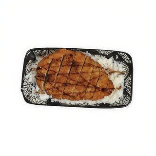 Pollo Crispy Con Arroz (1/2 Ración)