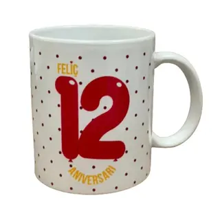 Taza Feliç 12 Aniversari