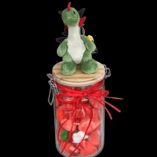 Llavero Dragón Con Bote Grande Chuches