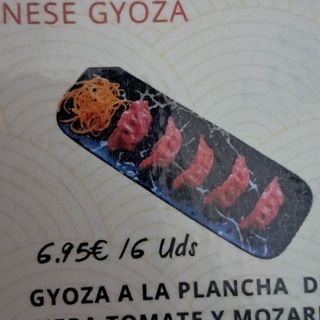 Gyoza de ternera