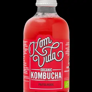 Kombucha de frutos rojos