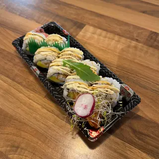 Ebi Tempura Mango Uramaki (8 Uds.)