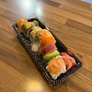 Rainbow Uramaki (8 Uds.)
