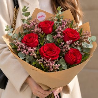 Ramo Amor (5 rosas)