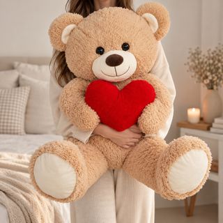 Oso Gigante de 1m con corazón