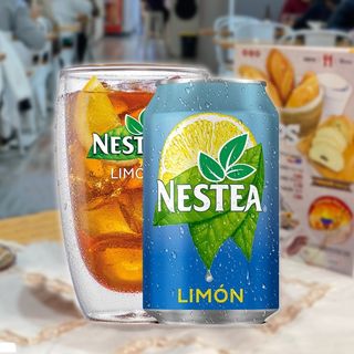 Nestea Té Negro Limón lata 330ml.