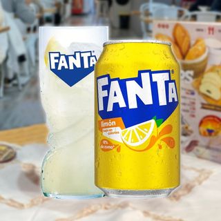 Fanta Limón lata 330ml.
