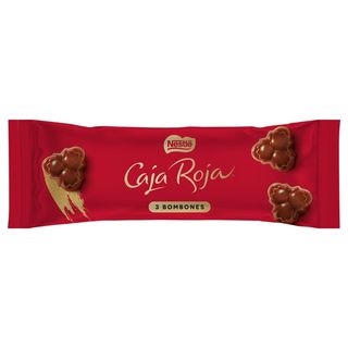 Caja Roja 3 Bombones Crème Noisette