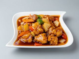 103.Pollo Con Salsa Agridulce Frito