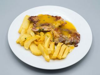 Presa a la naranja caramelizada